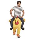 Kylling Piggy back kostume