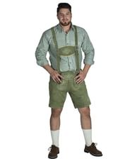 Grønne ægte lederhosen, kort