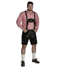 Sorte lederhosen, korte