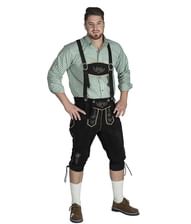 Sorte ægte lederhosen.