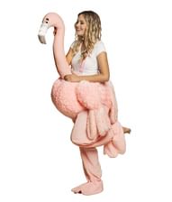 Flamingo kostume til voksne.