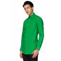 Grøn ensfarvet skjorte fra OppoSuits.
