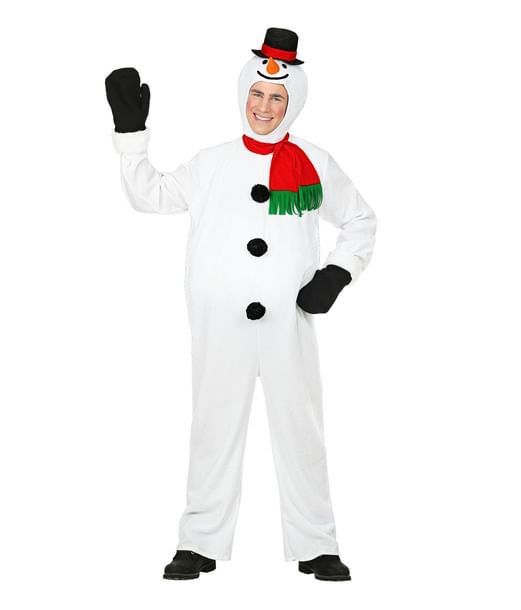 Snemand kostume til voksne. - Fest & Farver Snemand kostume til voksne. - Fest & Farver