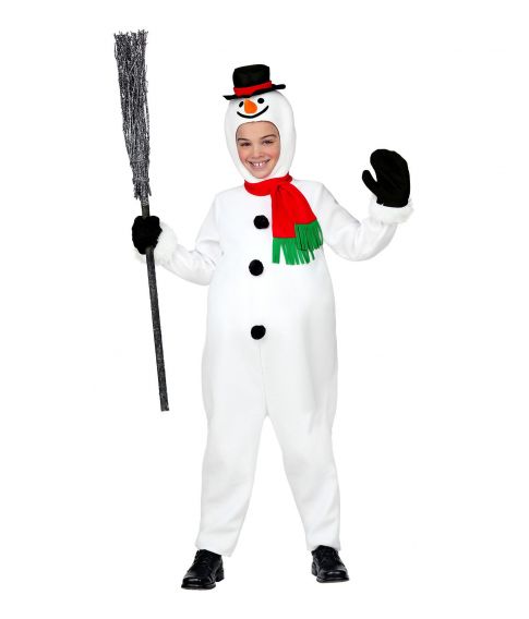 Billigt Snemand kostume til børn. Fest Farver