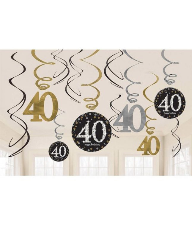 Loftspiraler 40 år Sparkling