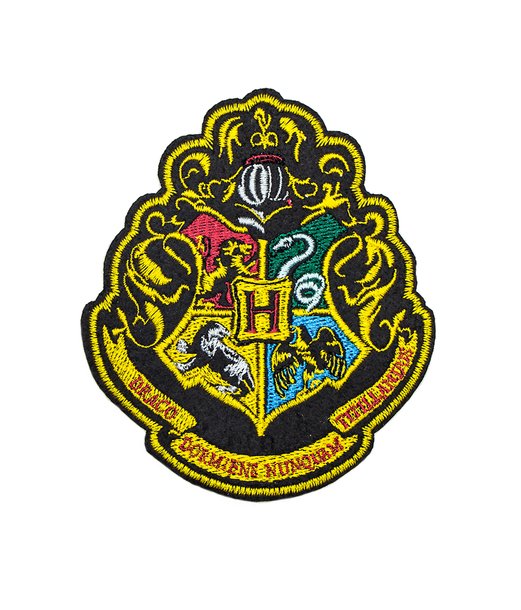Harry Potter broderet emblemer, 6 stk