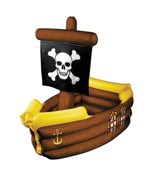 Oppustelig piratskib cooler Oppustelig piratskib cooler