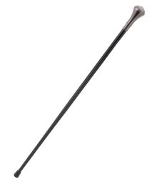 Stok med sølv knop