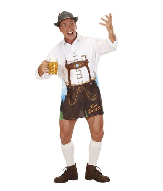 Oktoberfest forklæde til mænd.