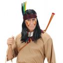 12 stk. fjer i flere farver til indianer udklædningen.