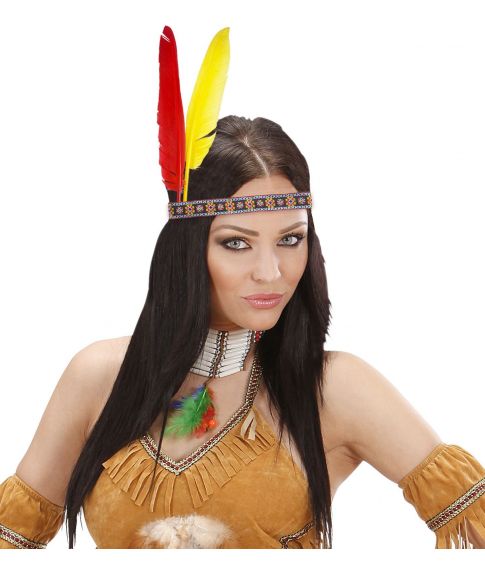 Indianer pandebånd til kostume.