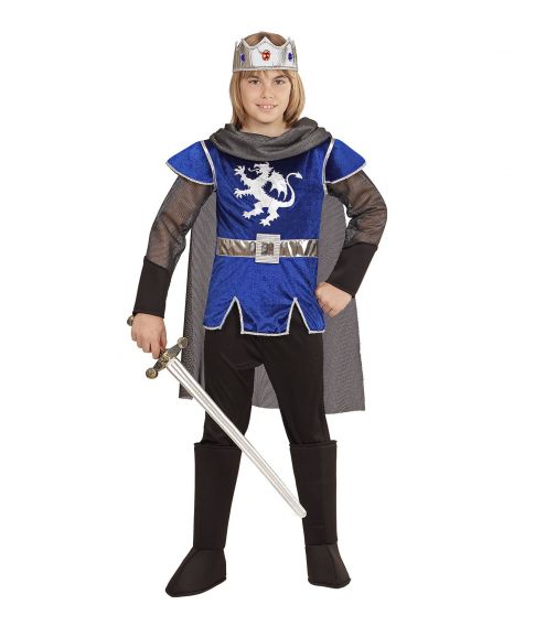 Ridder Konge Arthue kostume til drenge til fasatelavn.