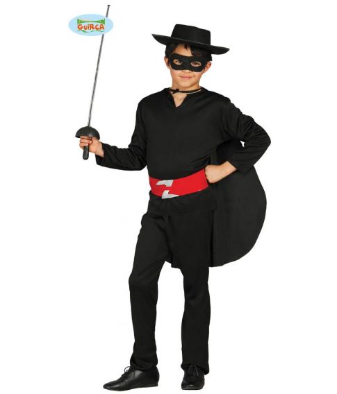 Billigt Zorro kostume til drenge til fastelavn.