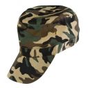 Army cap med camouflage mønster til udkædning.