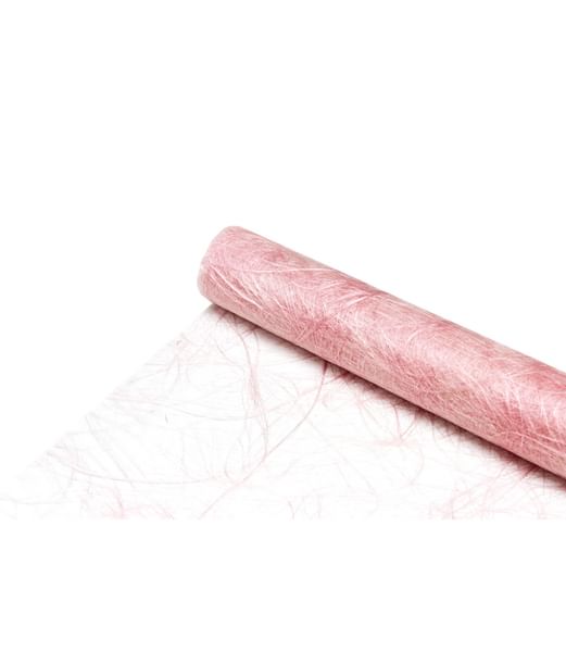 Sart rosa Sizoweb bordløber til barnedåben Sart rosa Sizoweb bordløber til barnedåben
