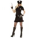 Sort politiuniform til piger til sidste skoledag.