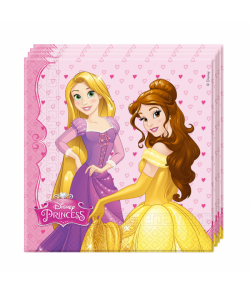Disney Prinsesser servietter til børnefødselsdagen.