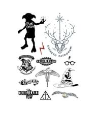 Harry Potter tatoveringer fra Cineraplicas.