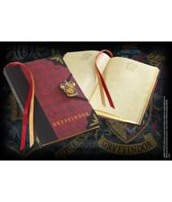 Harry Potter Gryffindor dagbog med våbenskjold.