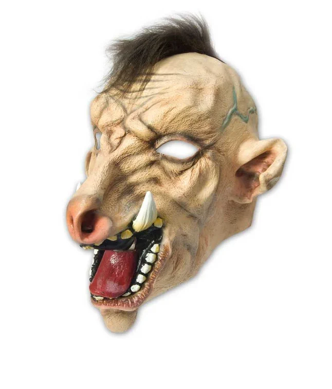 Mohawk Vildsvin maske