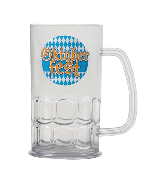 Flot Oktoberfest Ølkrus i plastik