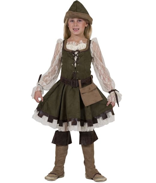 Robin Hood kostume til piger Robin Hood kostume til piger