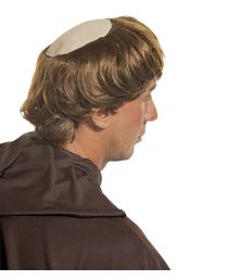 Munke paryk til kostume.