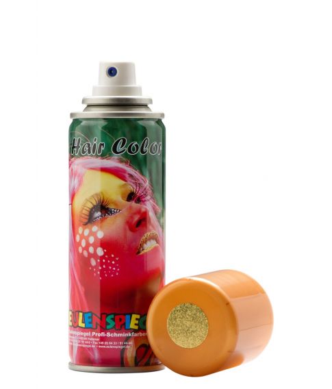 Distill Forlænge pin Køb billig hårspray med guld glimmer fra Eulenspiegel. 125 ml. - Fest &  Farver