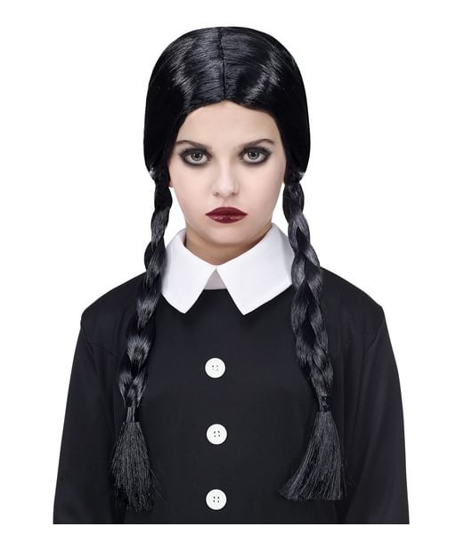 Dark girl paryk til piger til halloween. Dark girl paryk til piger til halloween.