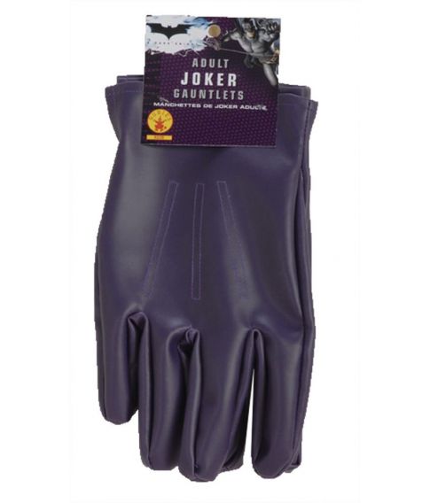 undskylde Hjælp Fremmed Køb flotte handsker til The Joker kostumet i læder-look. - Fest & Farver