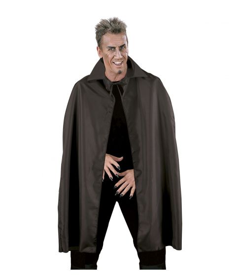 fængelsflugt Marquee klynke Køb sort kappe til halloween eller Zorro udklædningen, længde 115 cm. -  Fest & Farver