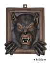 3D billede i plastik med varulv 