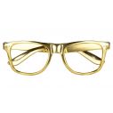 Guld briller uden glas 3 stk