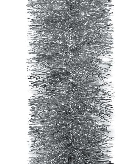 Folieguirlande Sølv Ø 15 cm