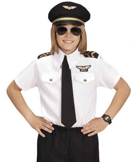 Billigt pilot kostume til børn.