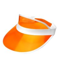 Orange solskærm hat