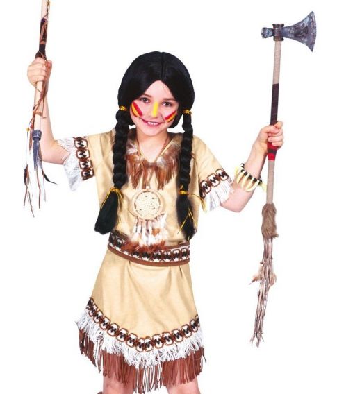 Indianer kostume til piger.