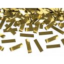 Konfetti kanon med guld farvet metal konfetti