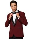 Bordeaux OppoSuit Tuxedo