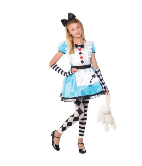 Køb Alice i kostume til piger størrelse 3-6 år her Fest &