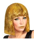 Glimmer paryk i guld