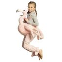 Flamingo piggy back kostume, barn