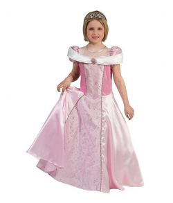 Pink Prinsesse kjole til piger.