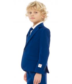 OppoSuits - Billigt mørkeblåt jakkesæt til drenge.
