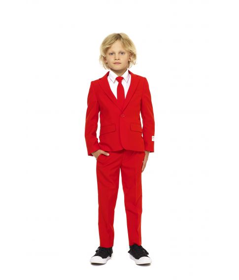 forræder Blænding stå på række OppoSuits - Rødt jakkesæt til drenge og teens - Fest & Farver