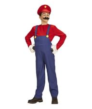 Super Plumber kostume til børn.