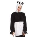 Panda kostume til teens og voksne 165 cm.