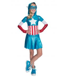 Captain America kostume til piger.