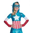 Captain America kostume til piger.