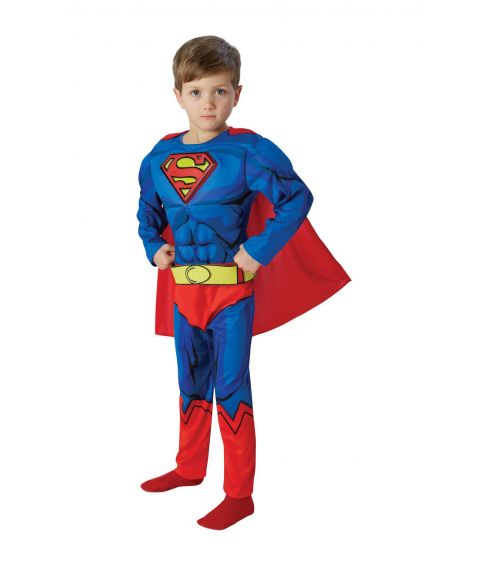 Superman deluxe kostume til drenge.